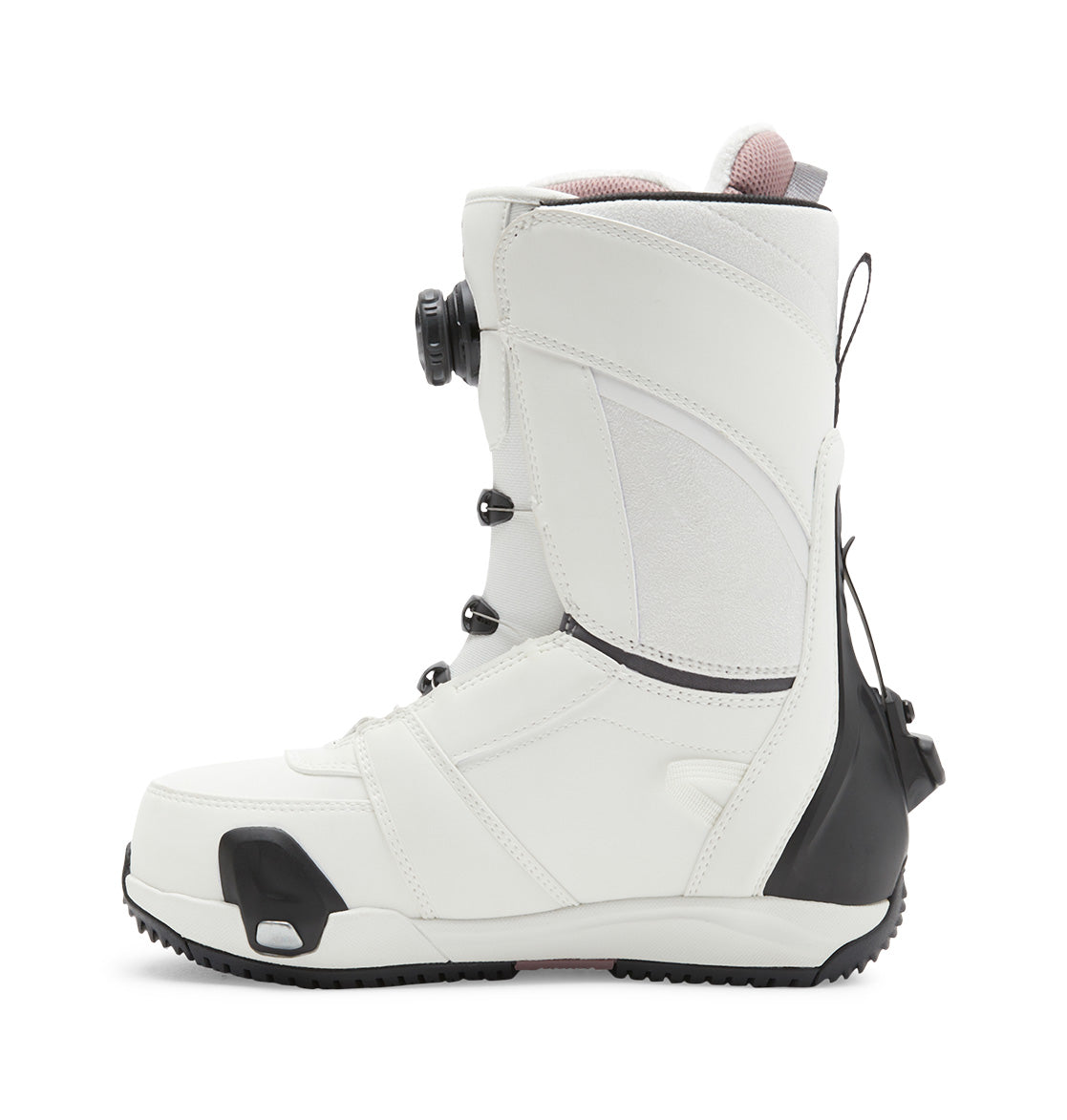 Lotus Step On® Snowboard Boots - Off White/Purple Wine | DC Shoes