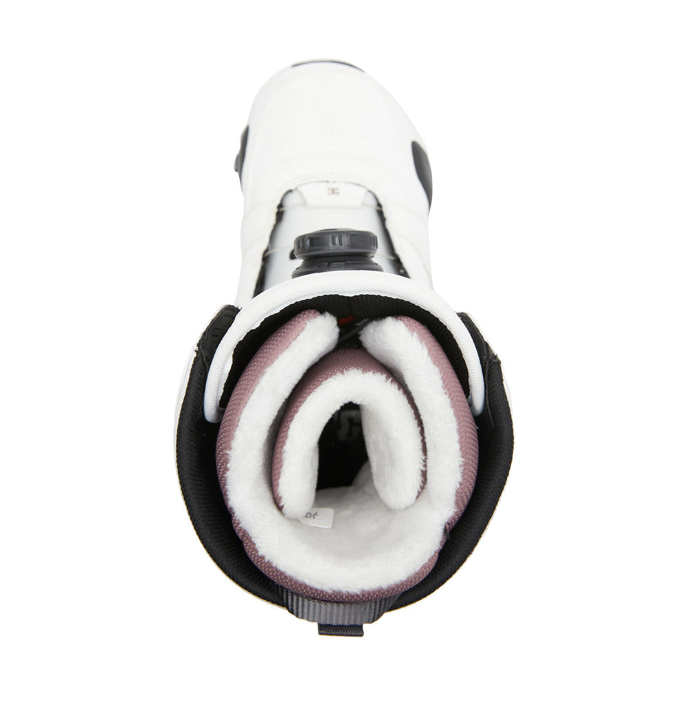 Lotus Step On® Snowboard Boots - Off White/Purple Wine | DC Shoes