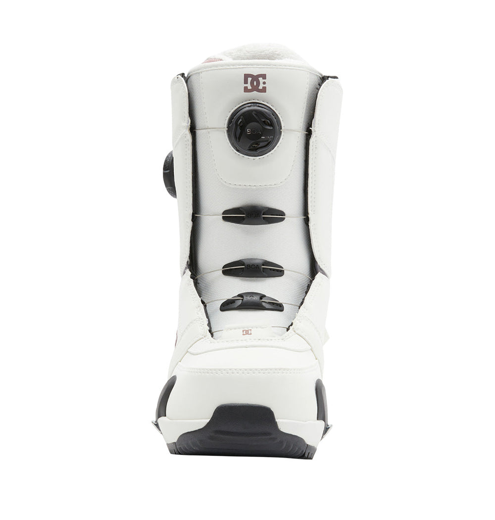 Lotus Step On® Snowboard Boots - Off White/Purple Wine | DC Shoes