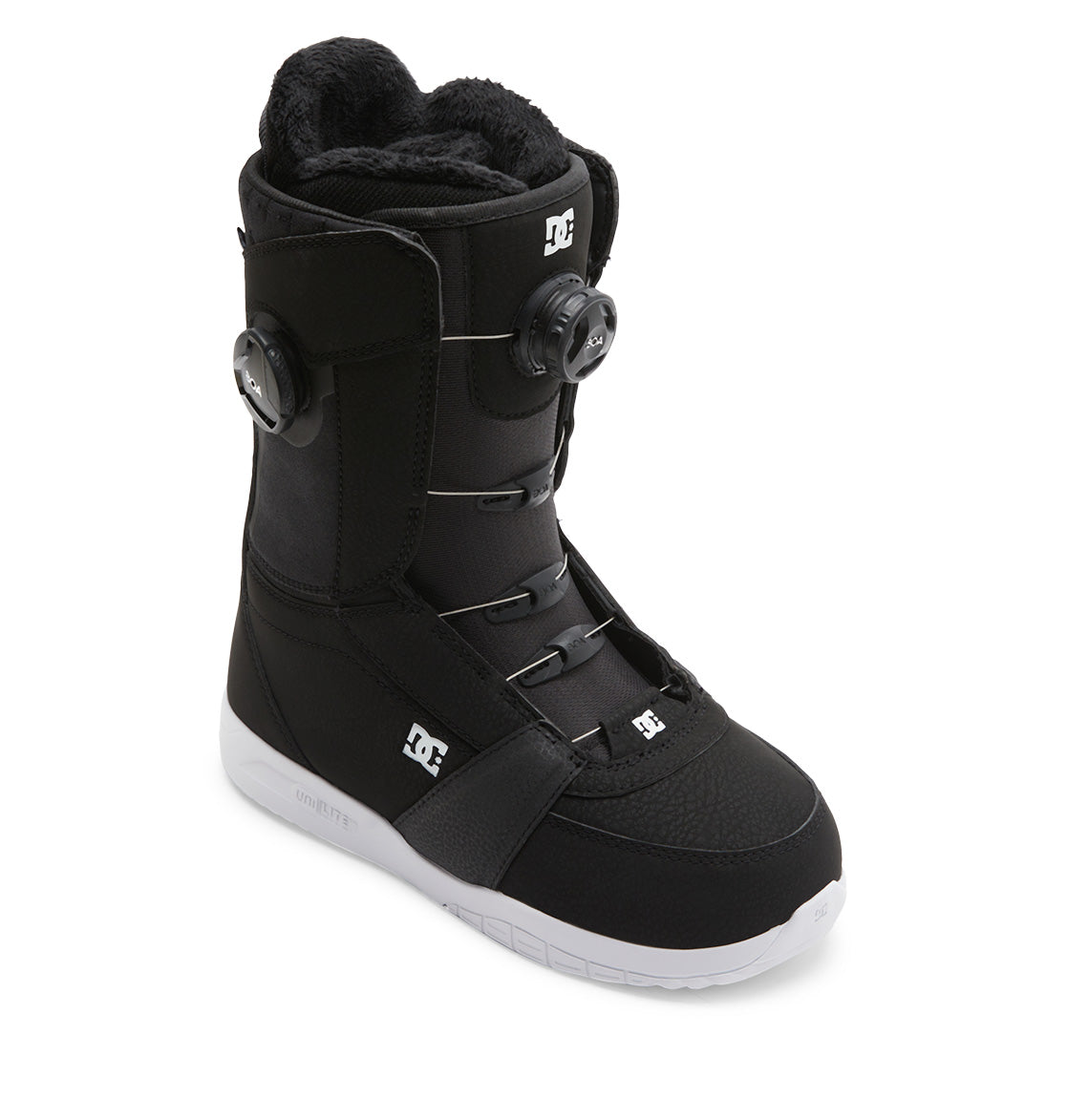 Lotus BOA® Snowboard Boots - Black/White/Black | DC Shoes