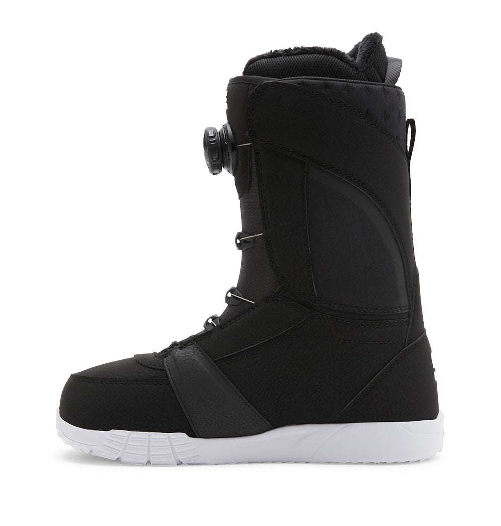 Lotus BOA® Snowboard Boots - Black/White/Black | DC Shoes