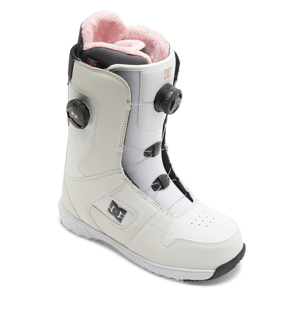 Phase BOA® Pro Snowboard Boots - White/Pink/Battleship | DC Shoes