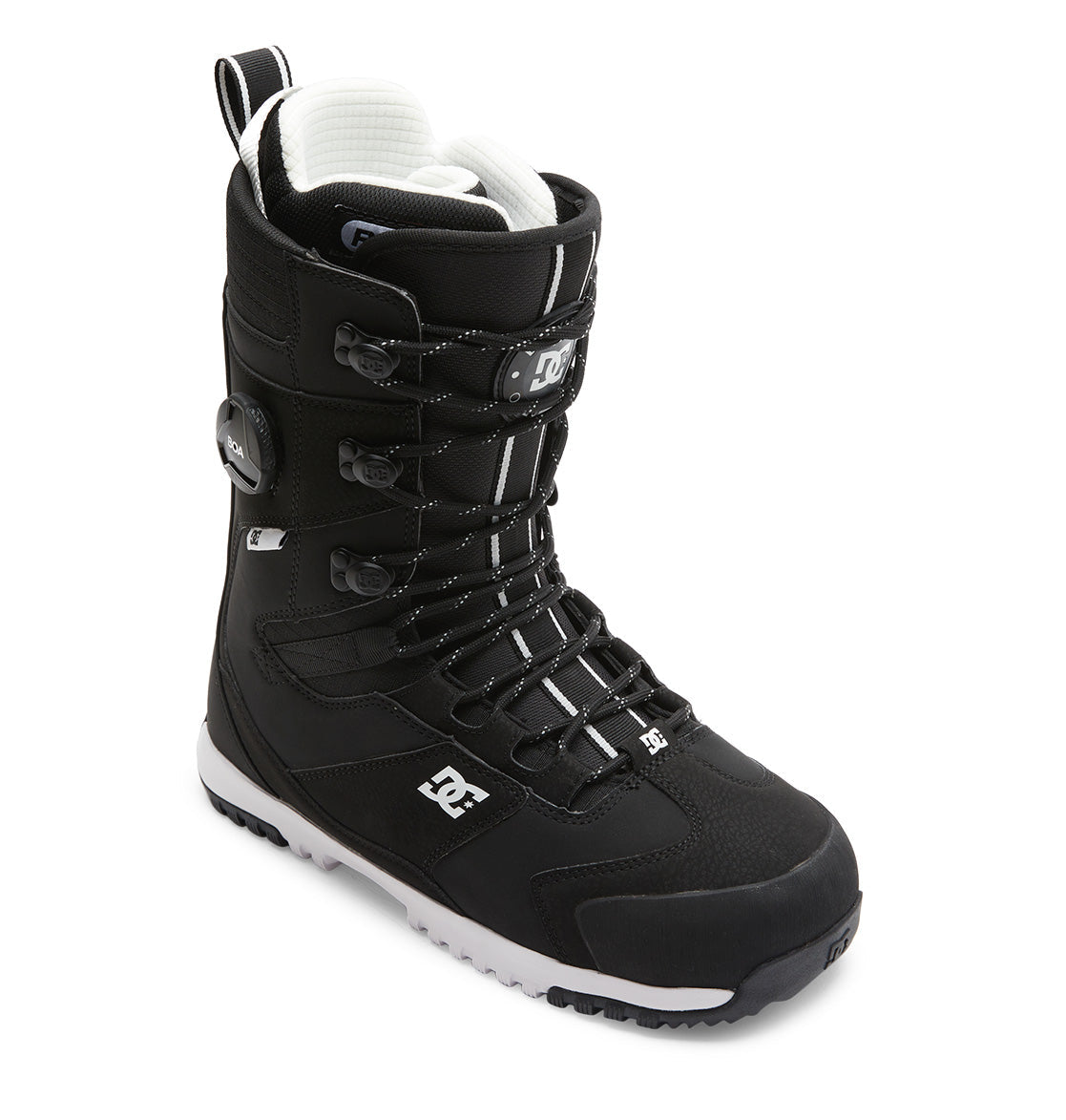 Premier Hybrid BOA® Snowboard Boots - Black/White | DC Shoes