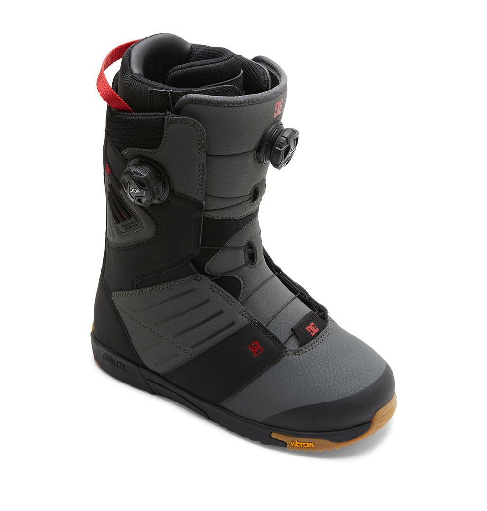 Judge BOA® Snowboard Boots - Black/Grey/Red | DC Shoes
