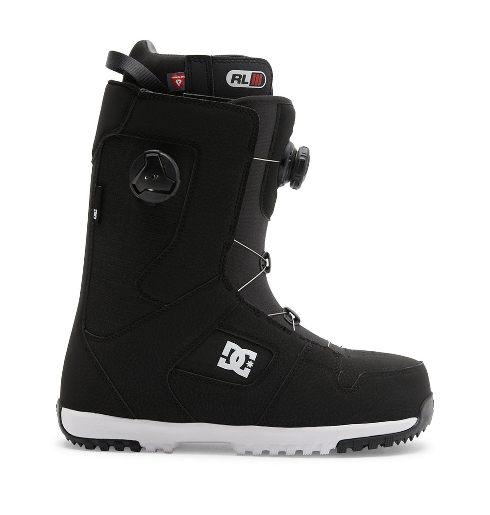 Phase BOA® Pro Snowboard Boots - Black/Black/White | DC Shoes