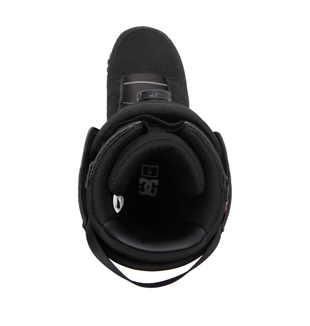 Phase BOA® Pro Snowboard Boots - Black/Black/White | DC Shoes