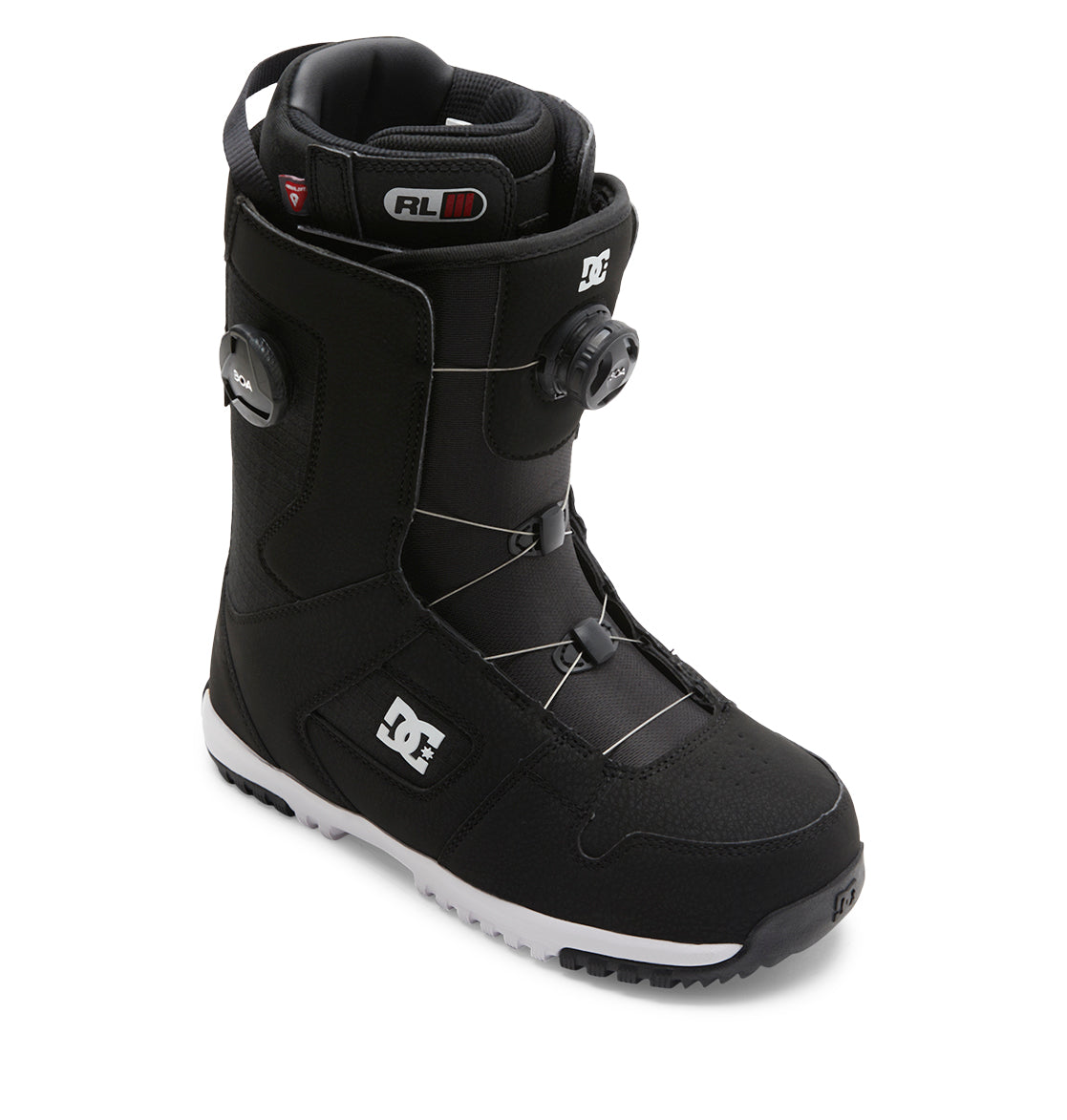 Phase BOA® Pro Snowboard Boots - Black/Black/White | DC Shoes