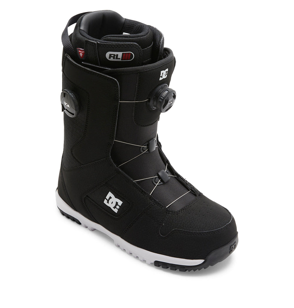 Phase BOA® Pro Snowboard Boots - Black/Black/White | DC Shoes