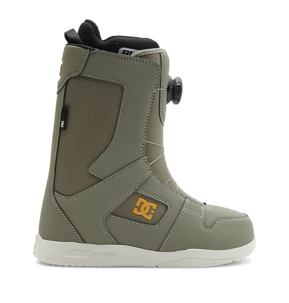 Phase BOA® Snowboard Boots - Olive/Citrus | DC Shoes