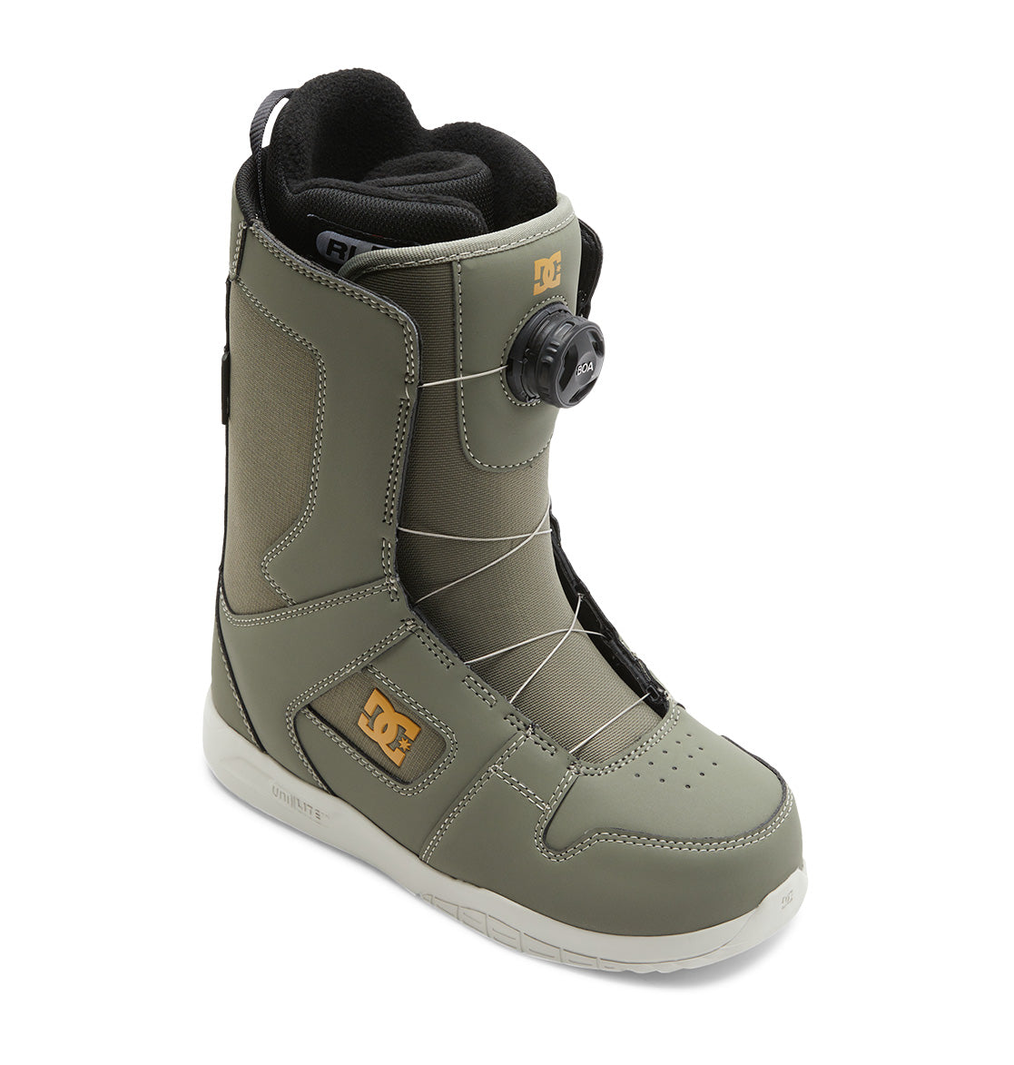 Phase BOA® Snowboard Boots - Olive/Citrus | DC Shoes