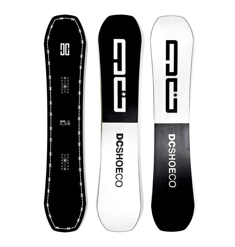 DC Warlord Snowboard  |  True Twin  |  Camber - black-white | DC Shoes