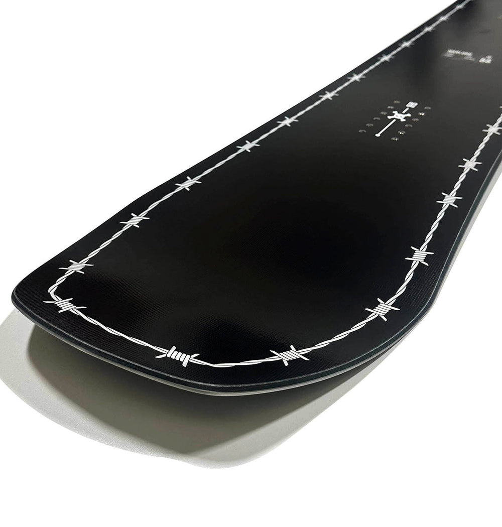 DC Warlord Snowboard  |  True Twin  |  Camber - black-white | DC Shoes