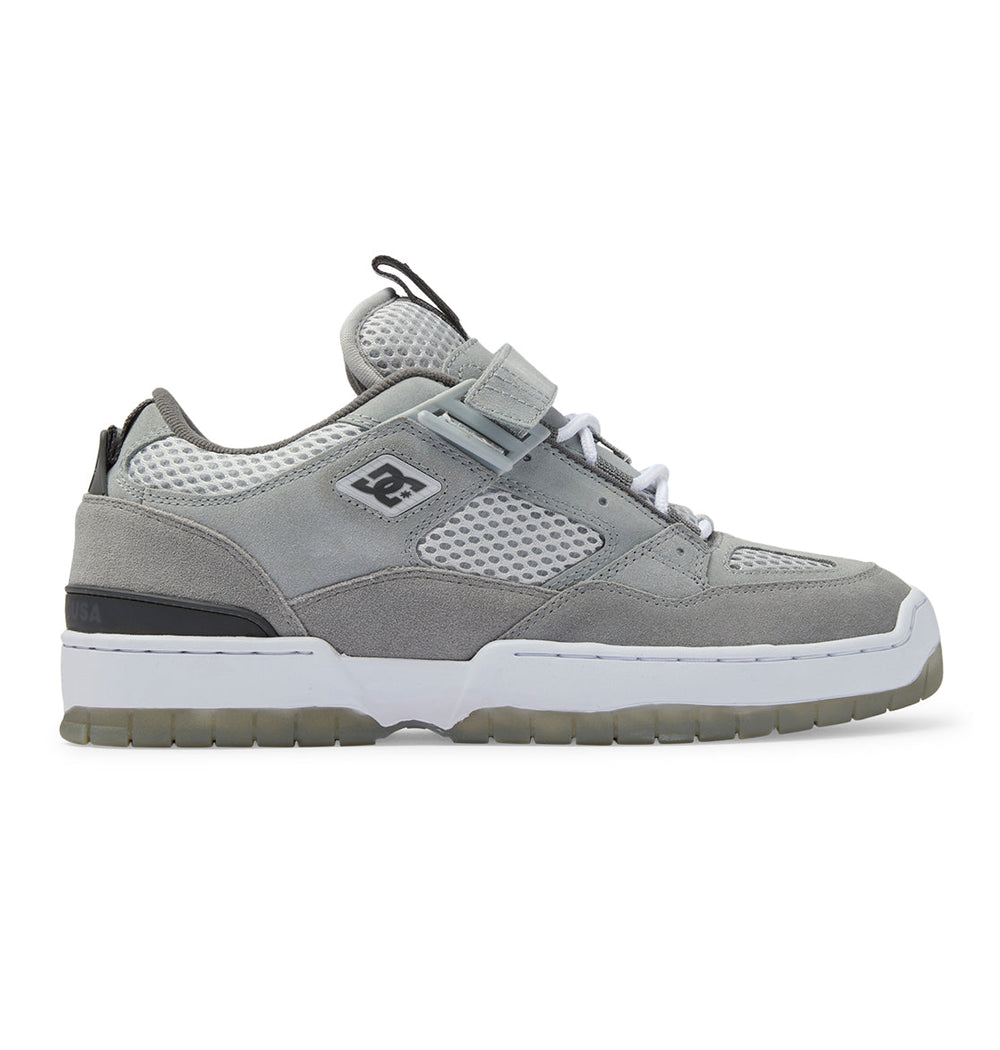 JS-1 Shanahan Pro Skate Shoes - Grey/Grey/Grey | DC Shoes