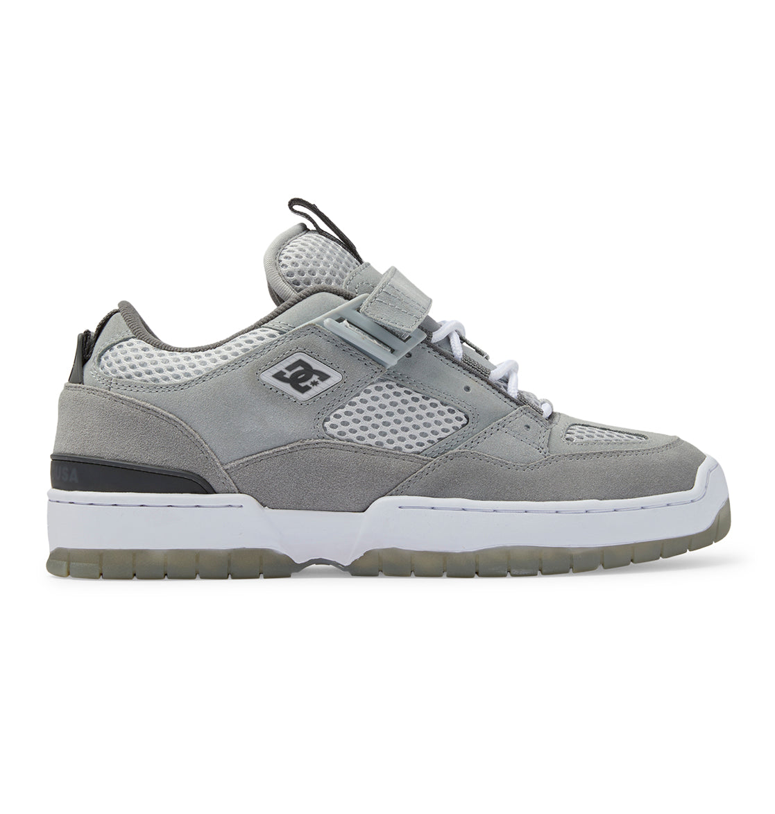 JS-1 Shanahan Pro Skate Shoes - Grey/Grey/Grey | DC Shoes