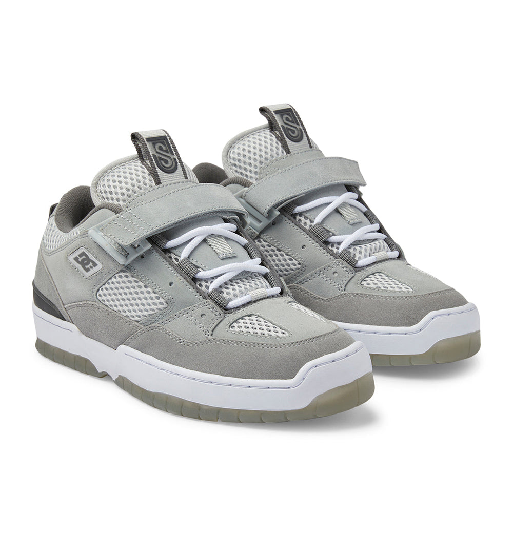 JS-1 Shanahan Pro Skate Shoes - Grey/Grey/Grey | DC Shoes