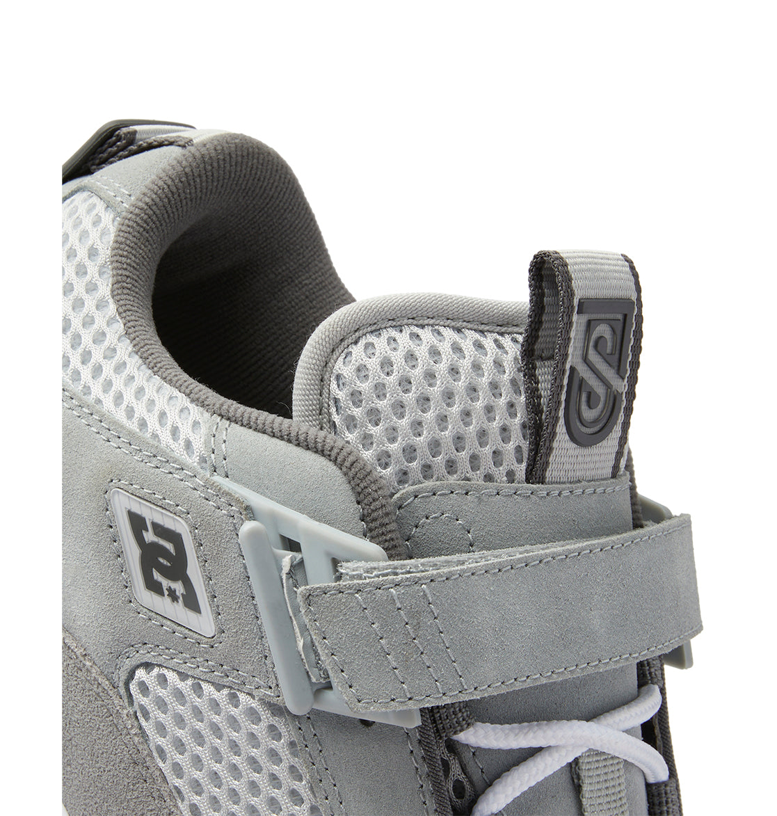 JS-1 Shanahan Pro Skate Shoes - Grey/Grey/Grey | DC Shoes