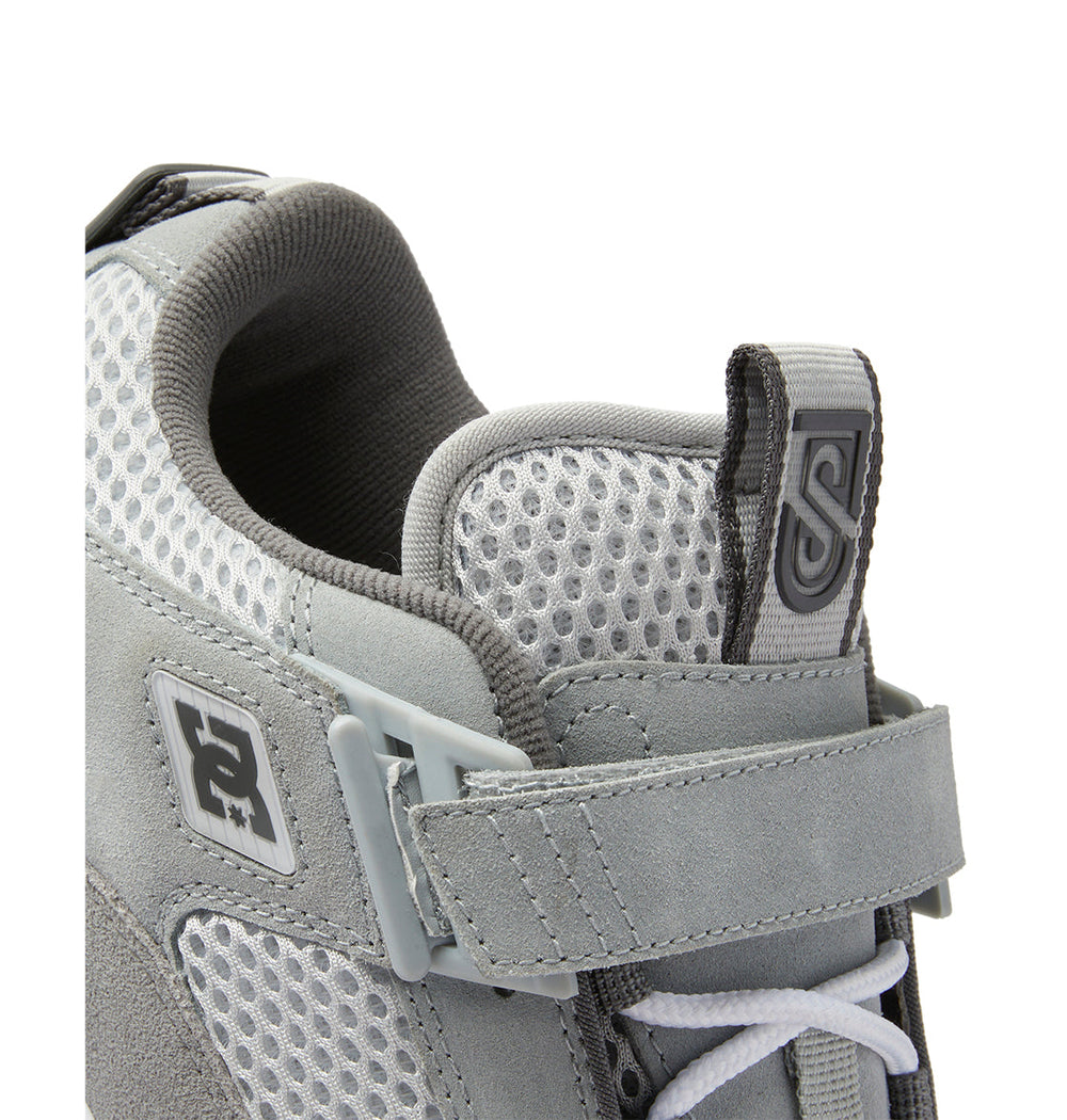 JS-1 Shanahan Pro Skate Shoes - Grey/Grey/Grey | DC Shoes