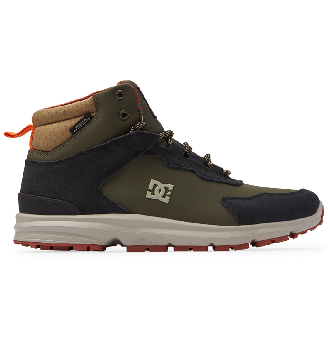 Mutiny Water-Resistant Boots - Brown/Brown/Green | DC Shoes
