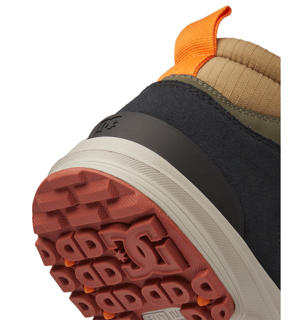 Mutiny Water-Resistant Boots - Brown/Brown/Green | DC Shoes