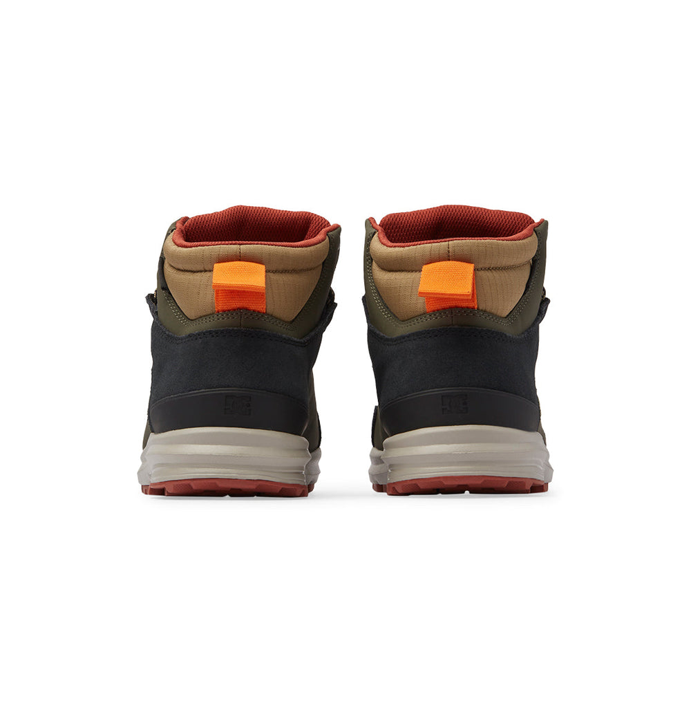 Mutiny Water-Resistant Boots - Brown/Brown/Green | DC Shoes