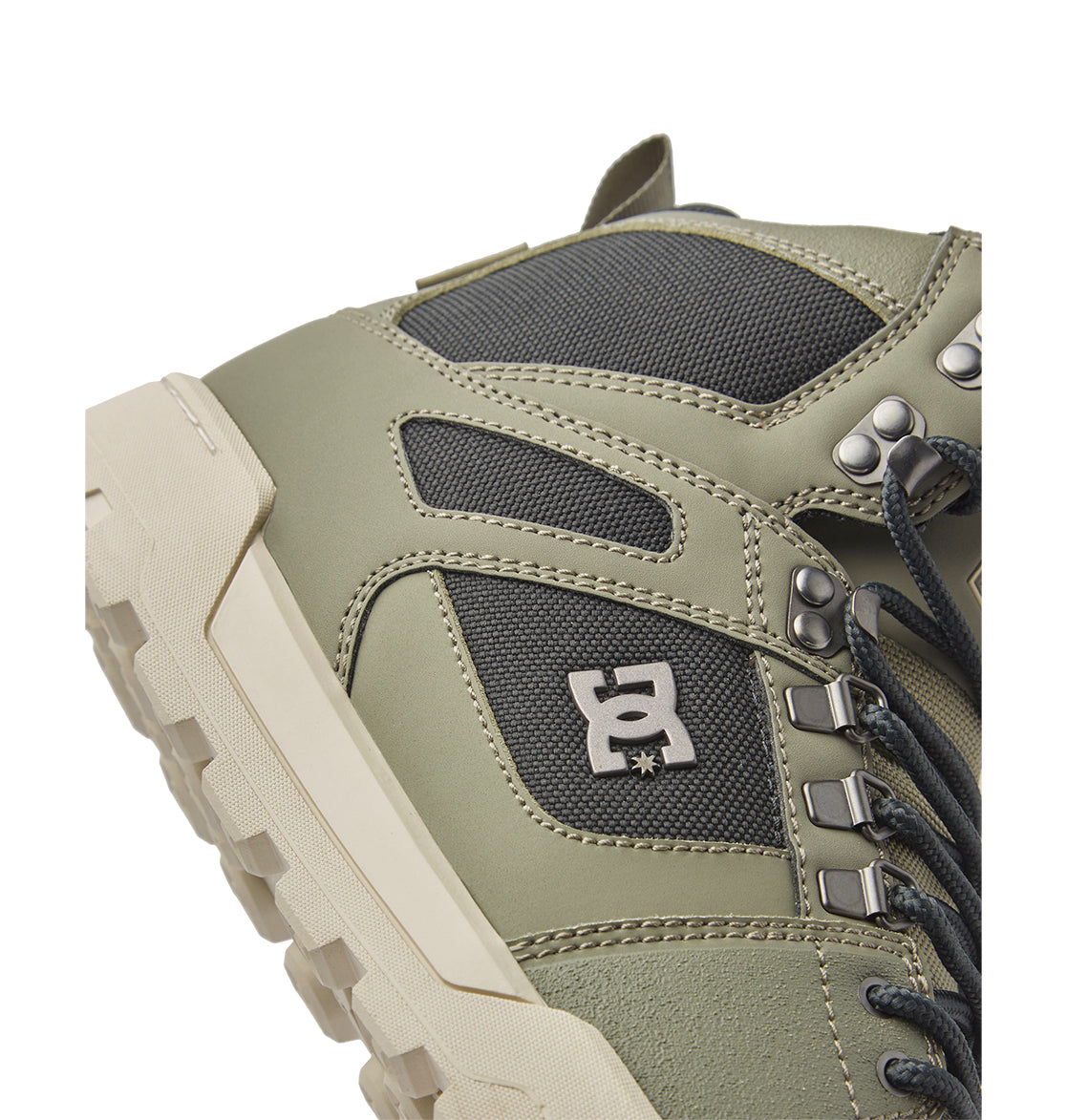 Pure High-Top Water-Resistant Winter Boots - Green/Black/White | DC Shoes