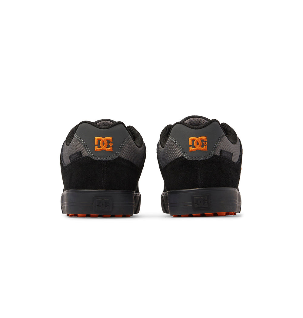 Pure Winterized Skate Shoes - Grey/Black/Orange | DC Shoes