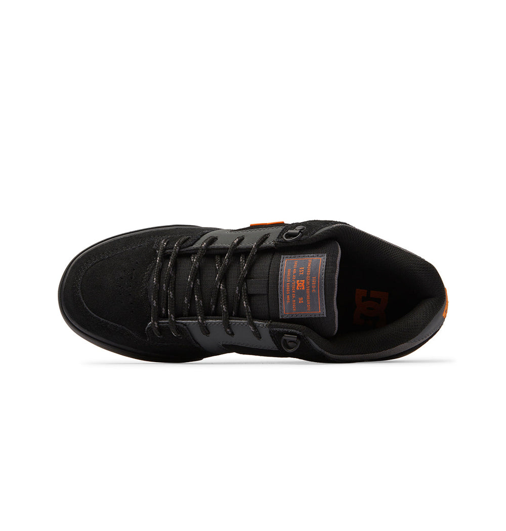 Pure Winterized Skate Shoes - Grey/Black/Orange | DC Shoes