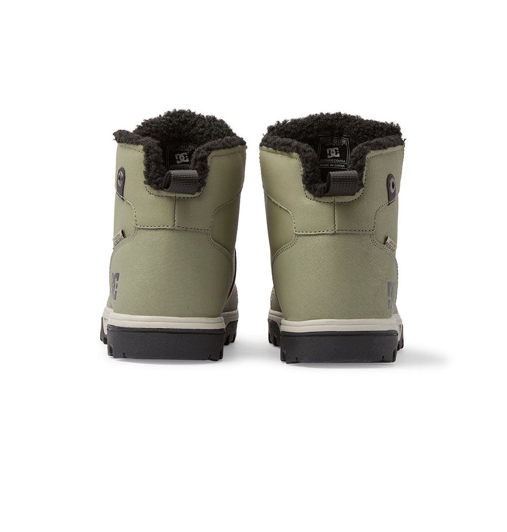 Woodland Boots Winter Boots - Army/Olive | DC Shoes