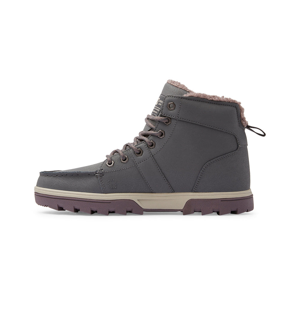 Woodland Boots Winter Boots - Dark Grey/Light Grey | DC Shoes