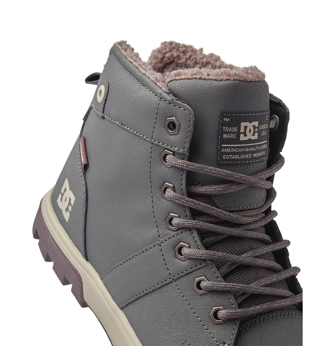 Woodland Boots Winter Boots - Dark Grey/Light Grey | DC Shoes