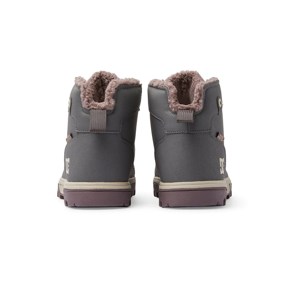 Woodland Boots Winter Boots - Dark Grey/Light Grey | DC Shoes