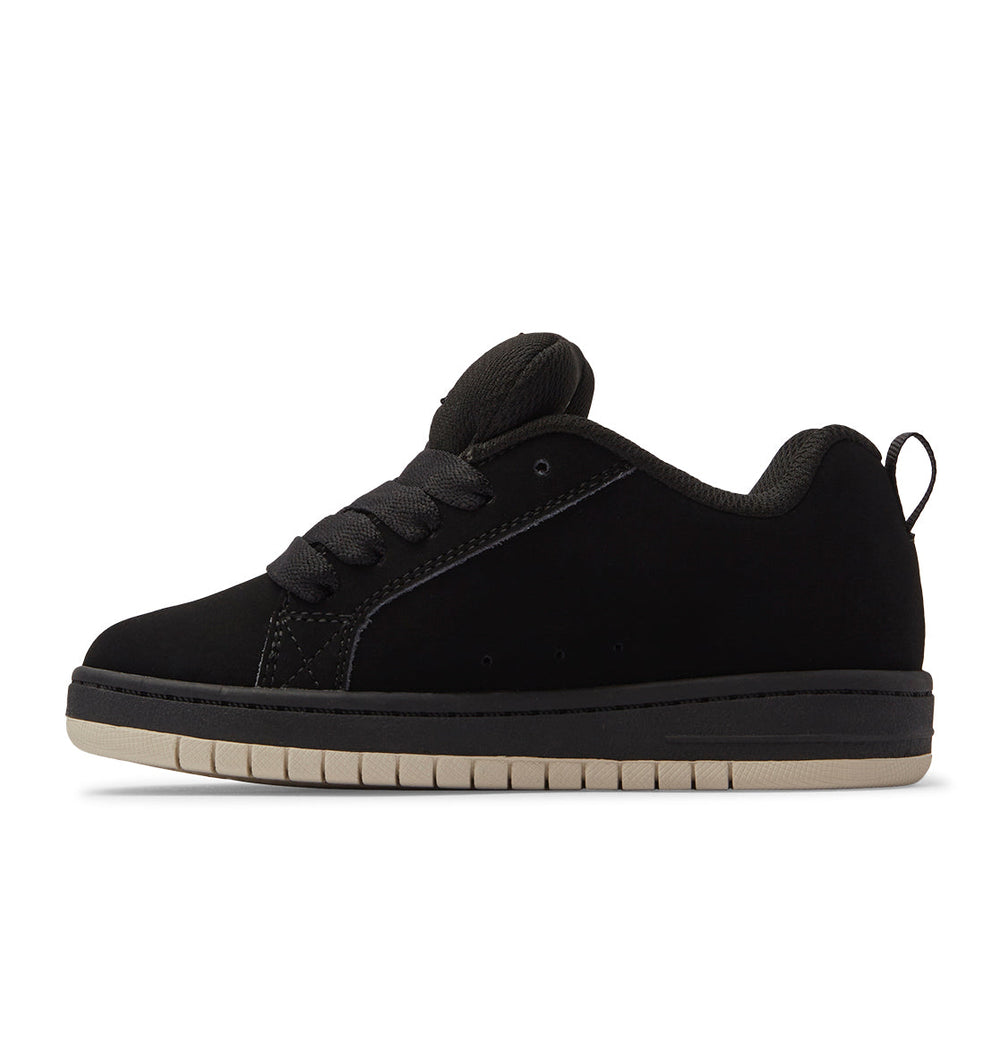 Court Graffik Shoes - Black/Green Print | DC Shoes