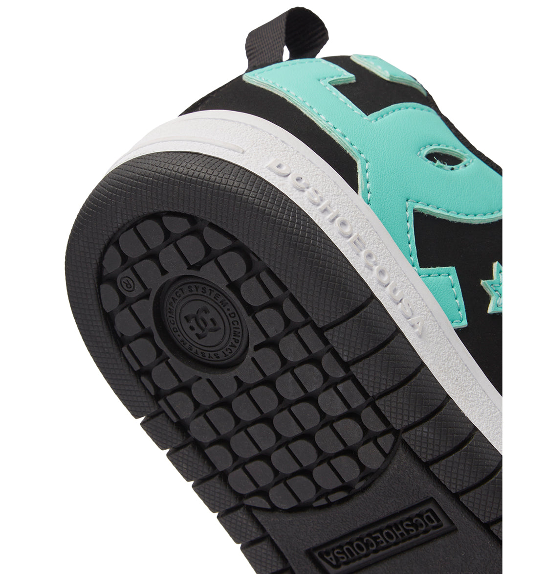 Court Graffik Shoes - Black/Aqua | DC Shoes