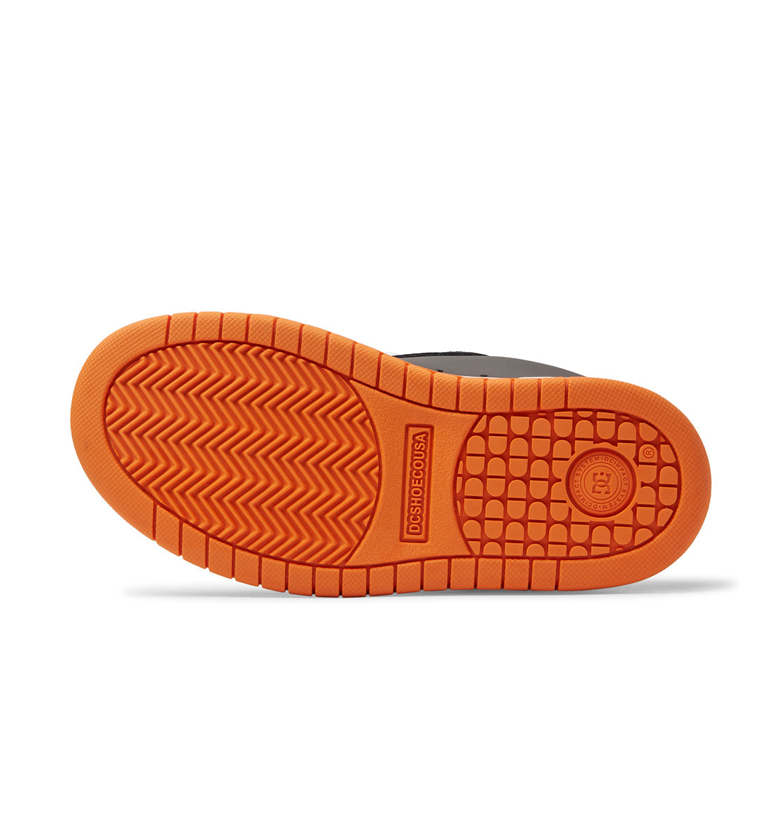 Court Graffik Shoes - Grey/Orange | DC Shoes
