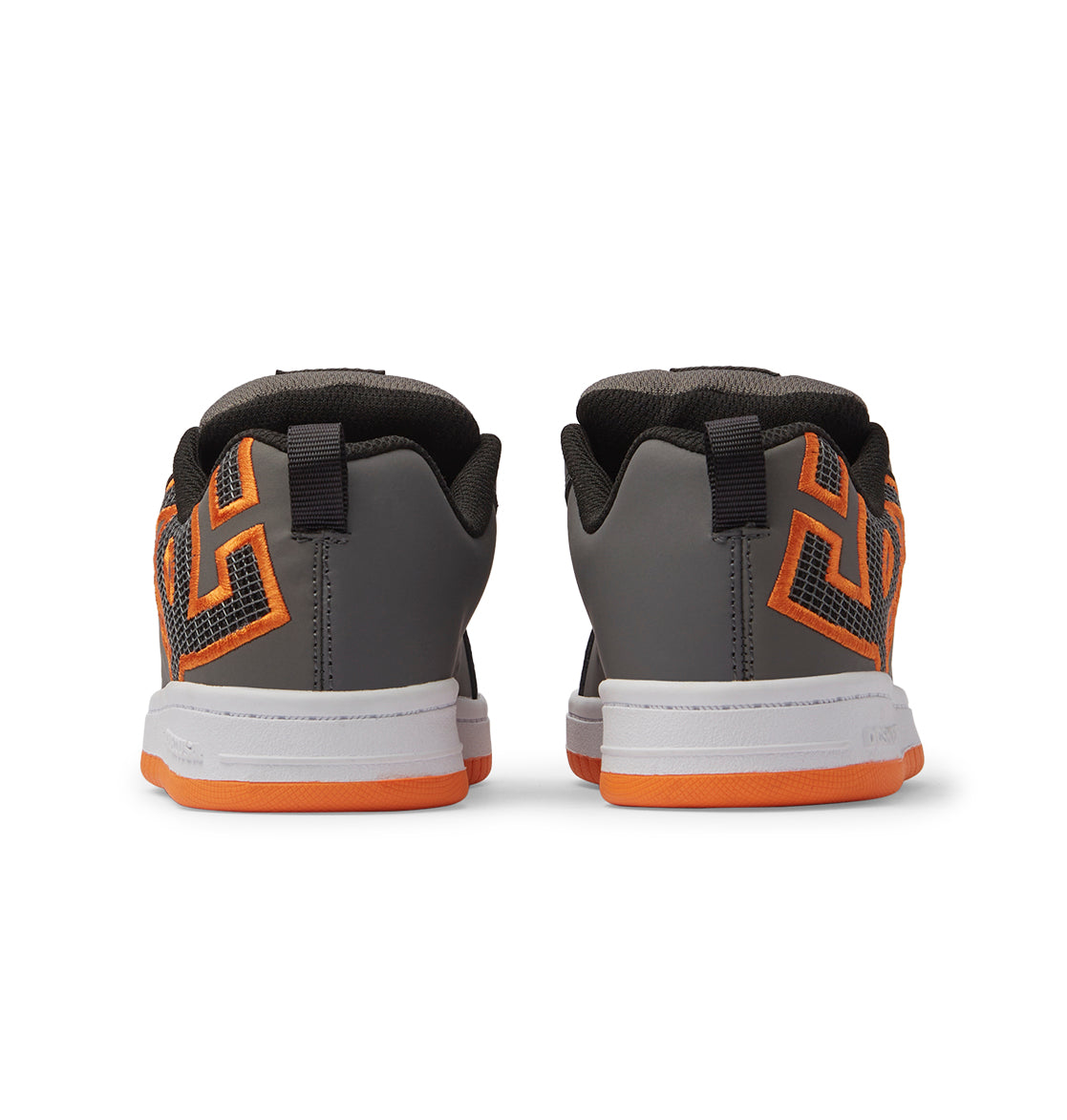 Court Graffik Shoes - Grey/Orange | DC Shoes