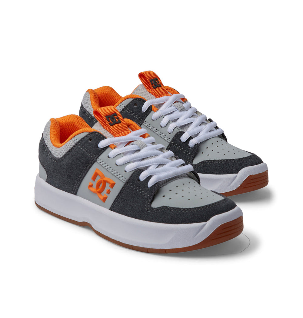 Lynx Zero Shoes - Grey/Grey/Orange | DC Shoes