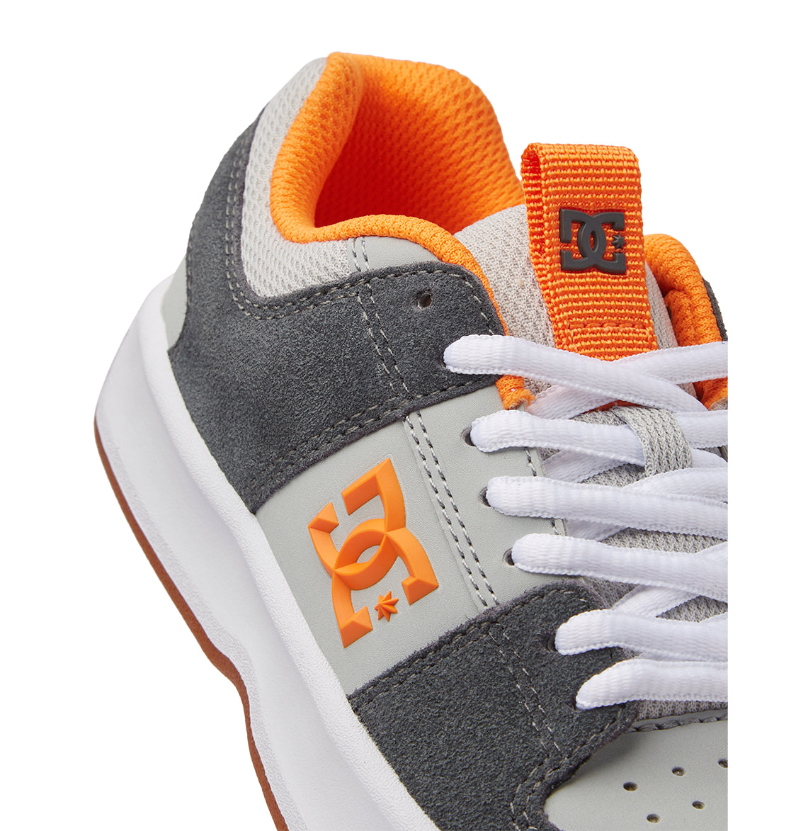 Lynx Zero Shoes - Grey/Grey/Orange | DC Shoes