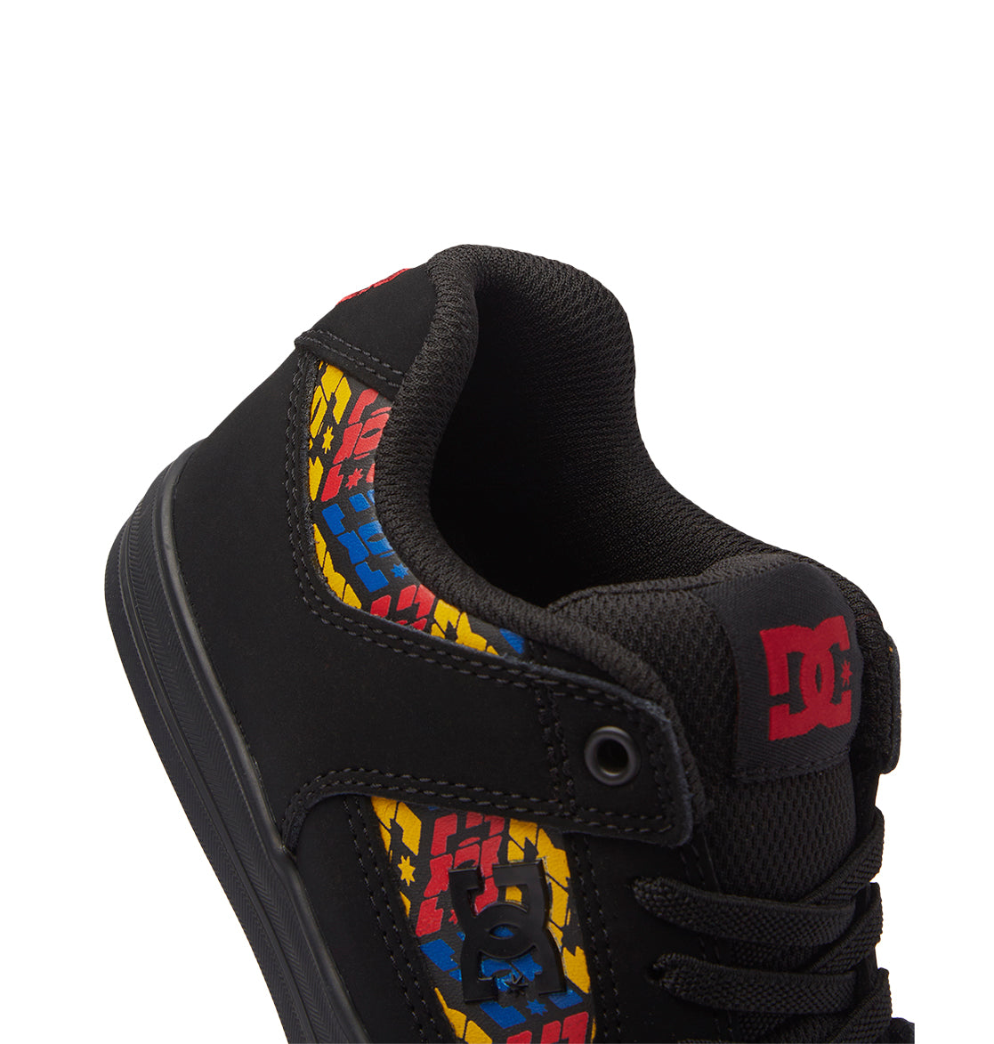 Pure Elastic Lace Shoes - Black/Print | DC Shoes