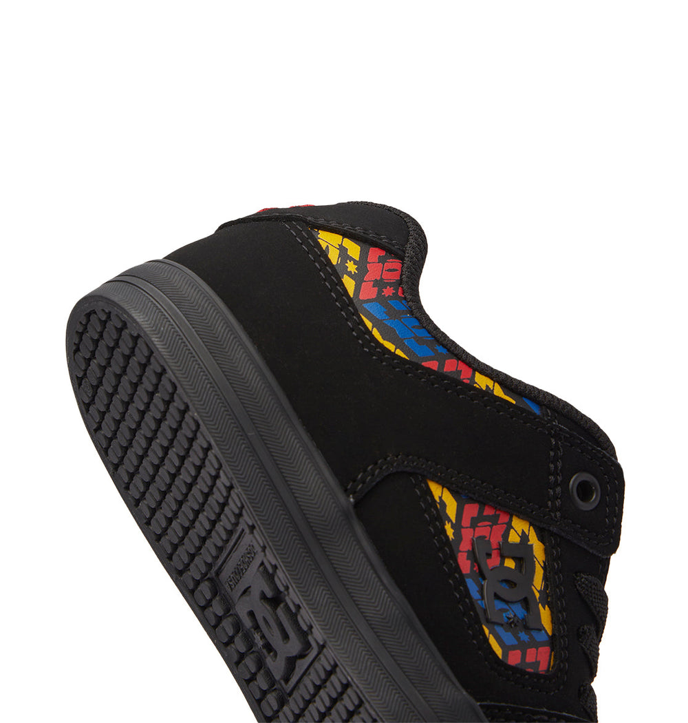Pure Elastic Lace Shoes - Black/Print | DC Shoes