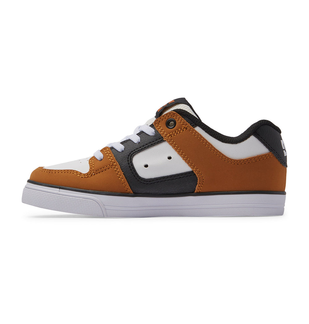 Pure Elastic Lace Shoes - Wheat/White | DC Shoes