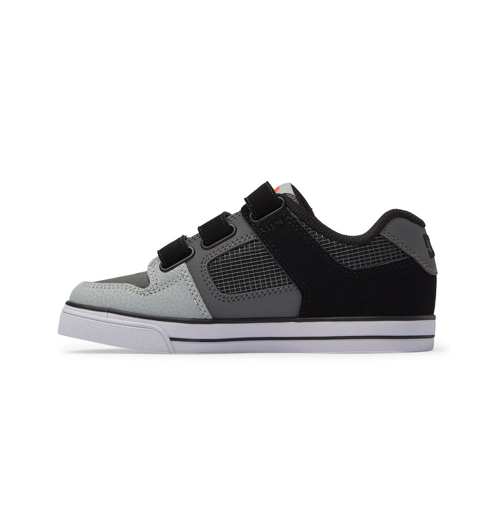 Pure Velcro Shoes - Grey/Orange | DC Shoes