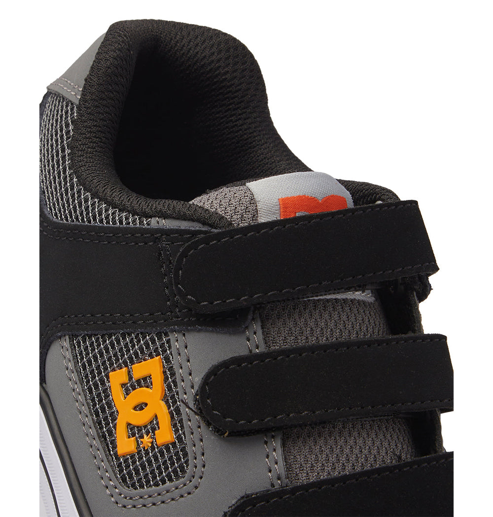 Pure Velcro Shoes - Grey/Orange | DC Shoes