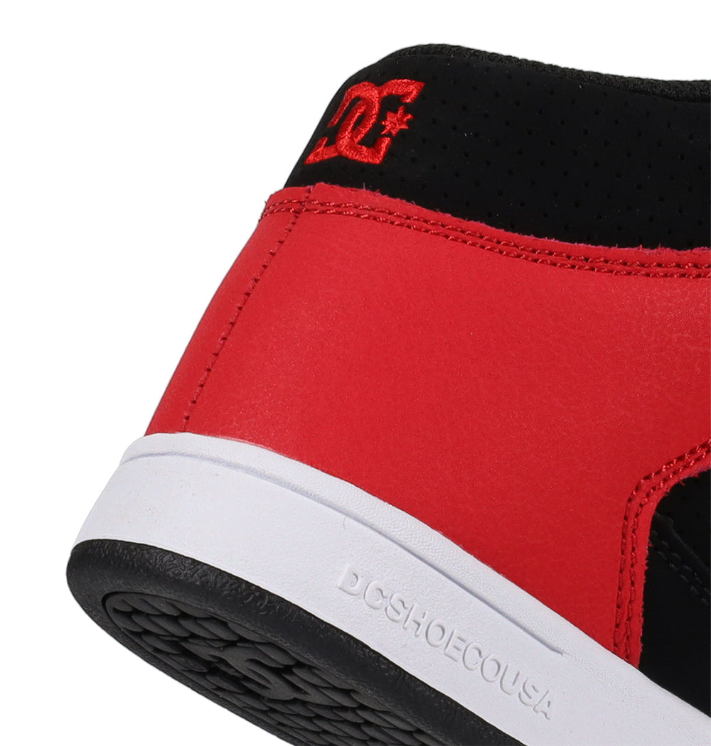 Manteca 4 HI Shoes - Black/Red/White | DC Shoes