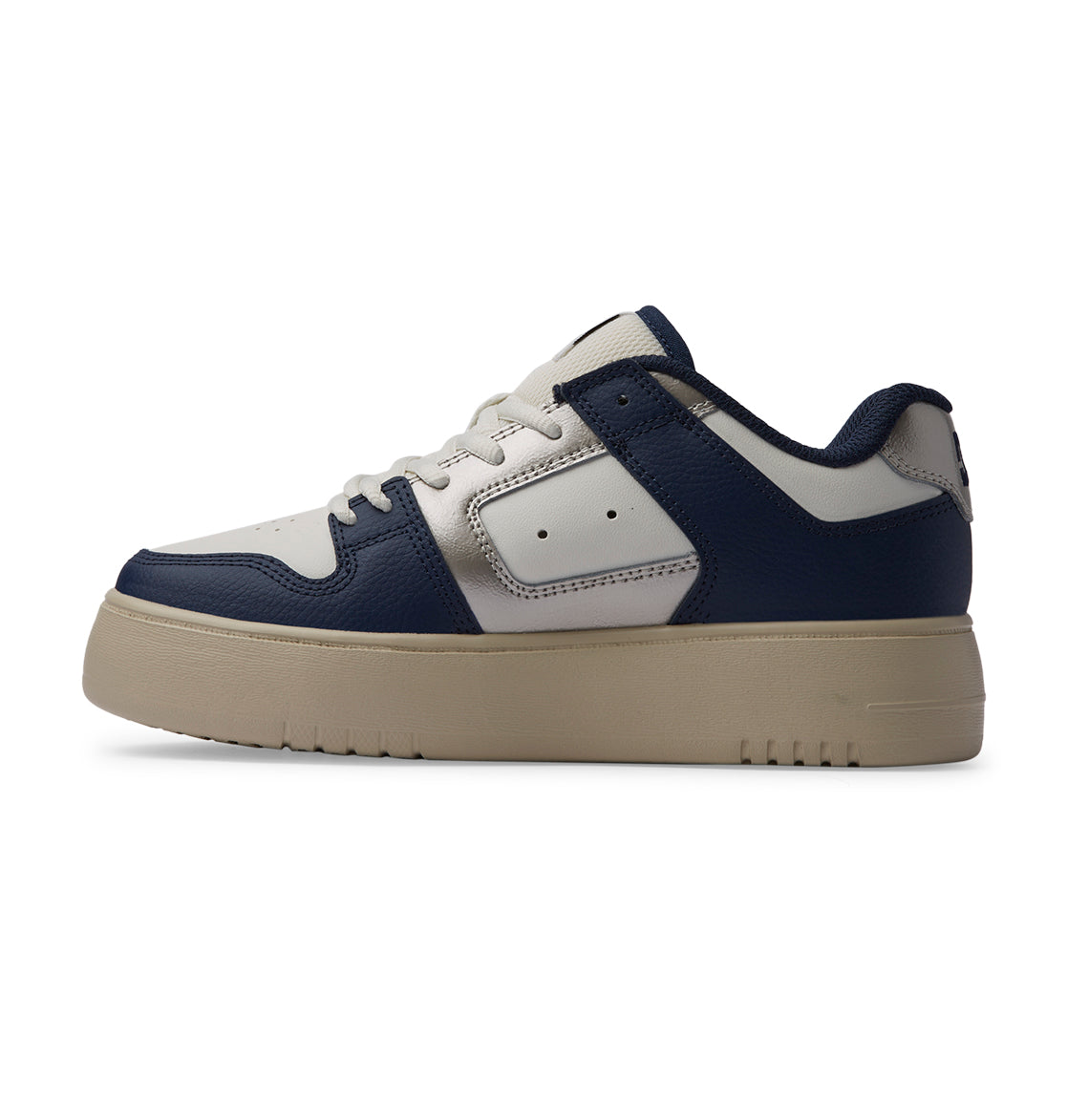 Manteca 4 Platform Shoes - White/Champagne | DC Shoes