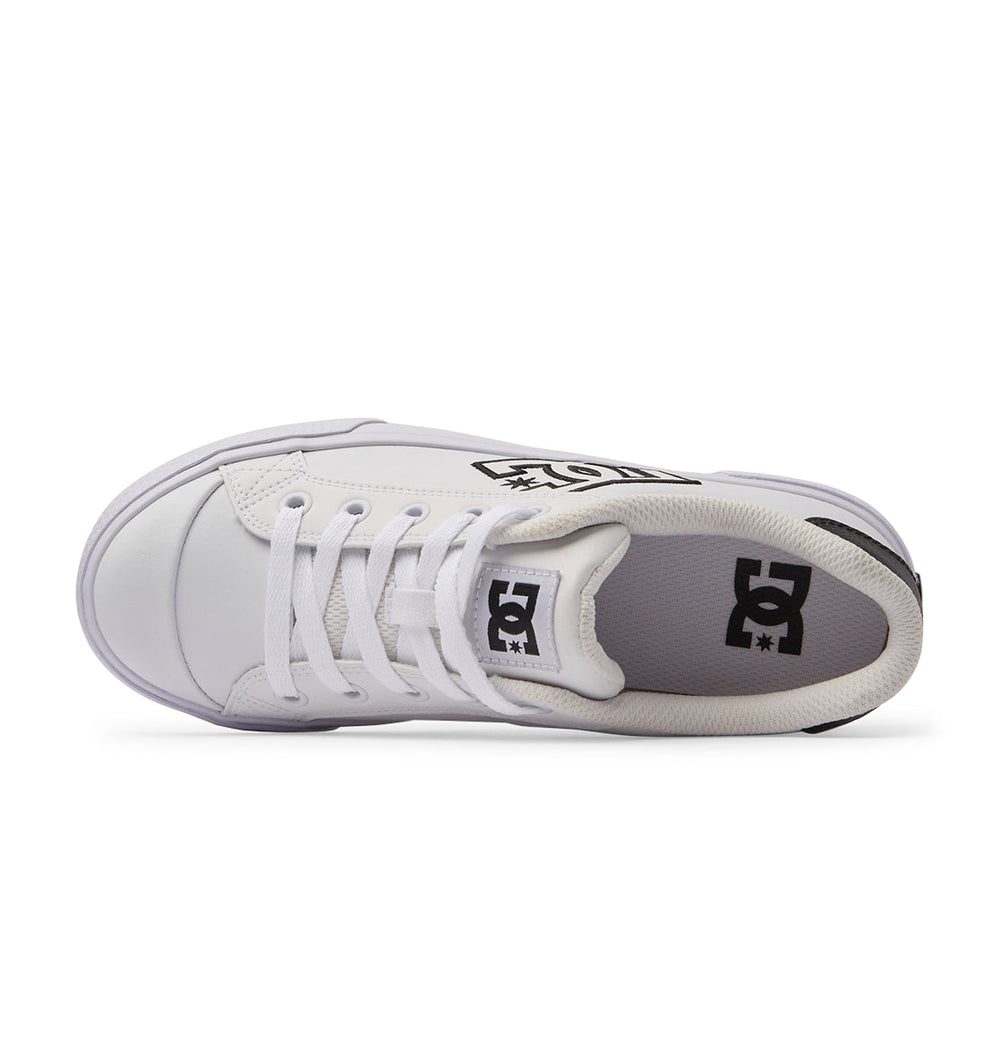 Chelsea Shoes - White/Black | DC Shoes