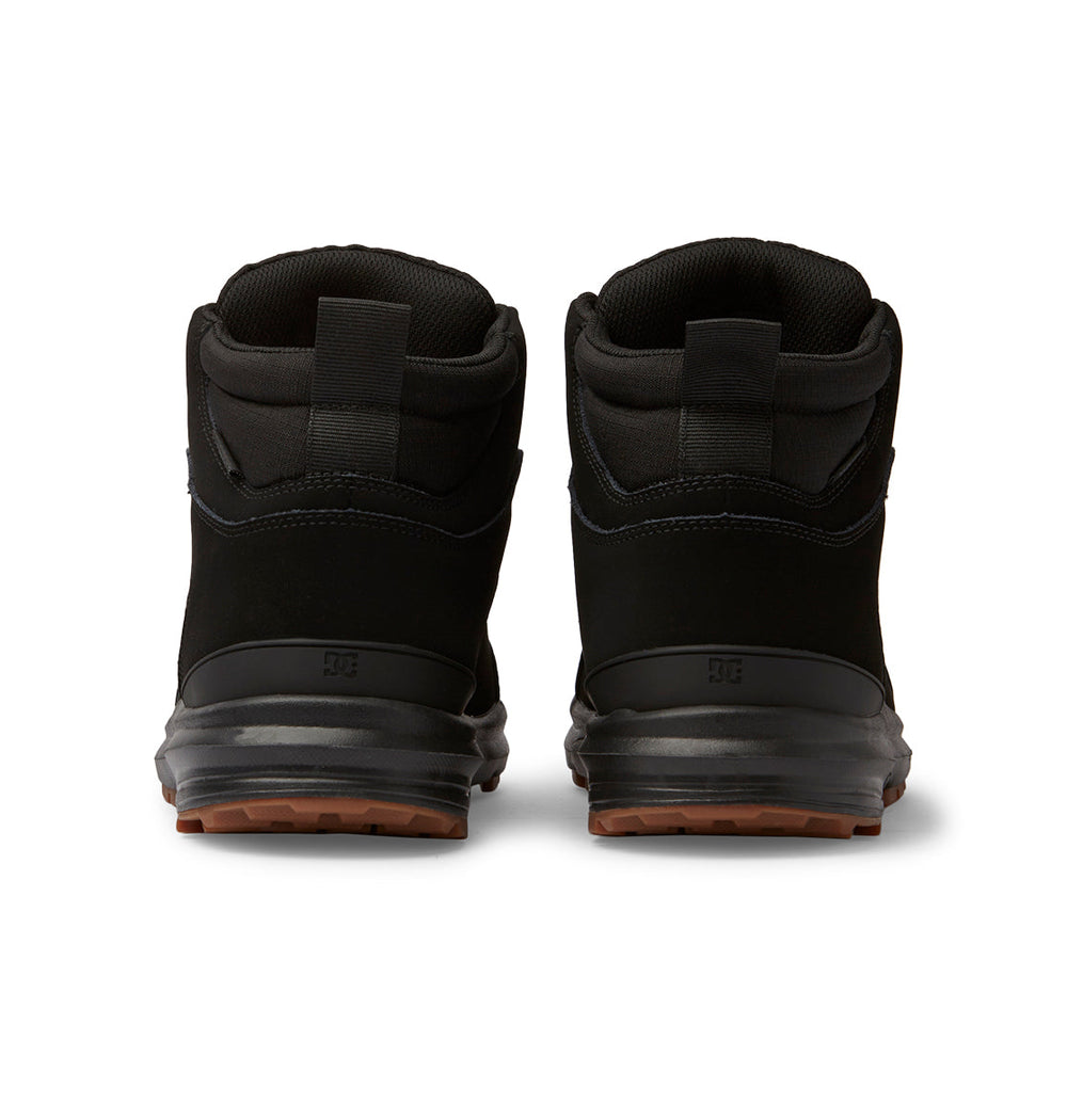 Mutiny Water-Resistant Boots - Black/Black/Black | DC Shoes