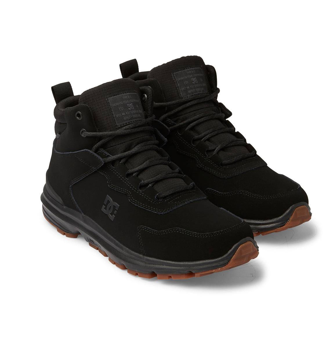 Mutiny Water-Resistant Boots - Black/Black/Black | DC Shoes