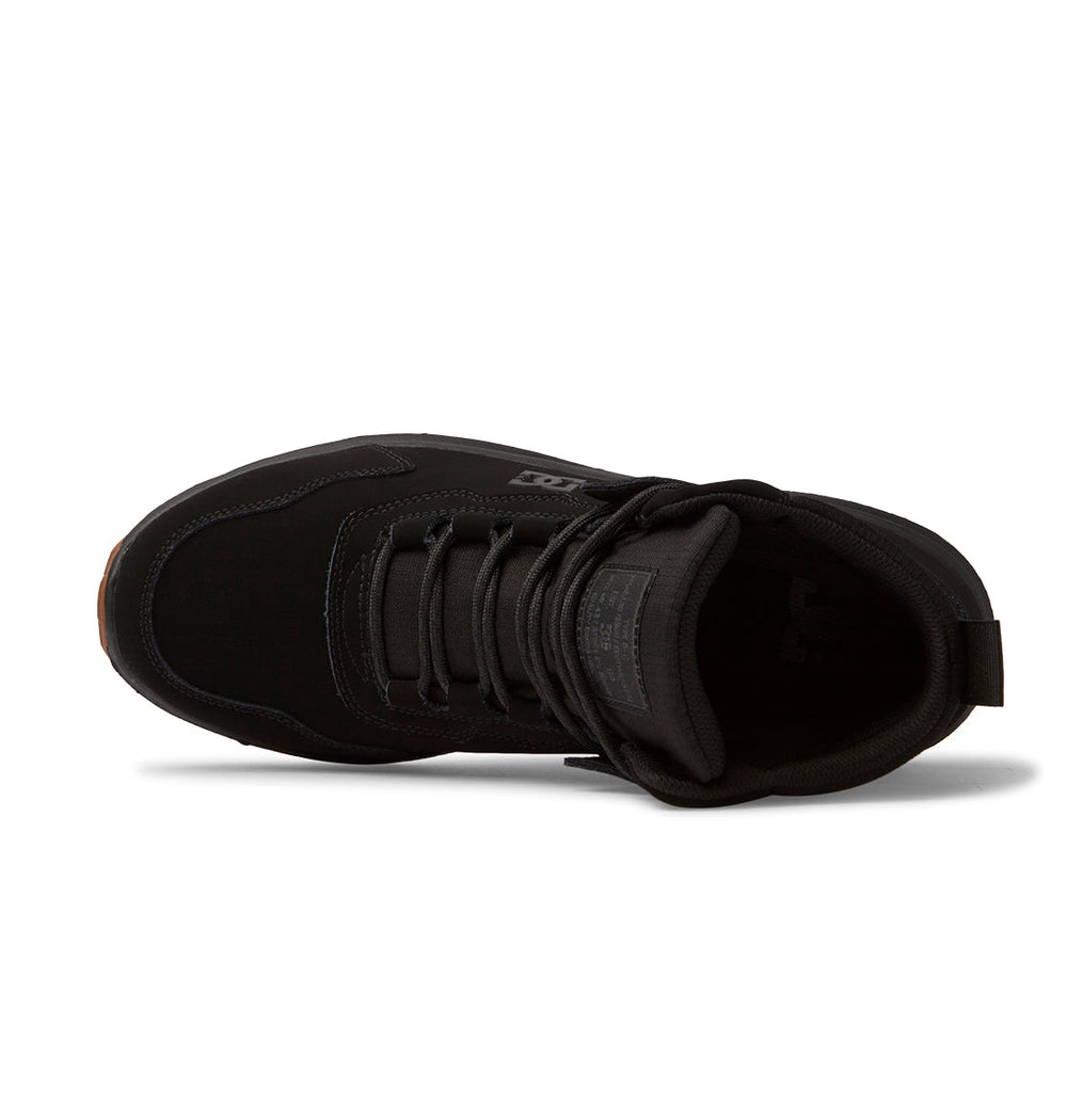 Mutiny Water-Resistant Boots - Black/Black/Black | DC Shoes