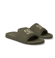 Bolsa Slides - Light Olive/Oyster | DC Shoes
