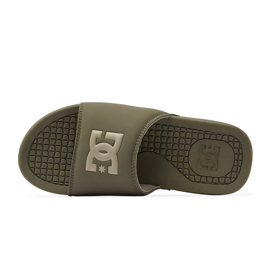 Bolsa Slides - Light Olive/Oyster | DC Shoes